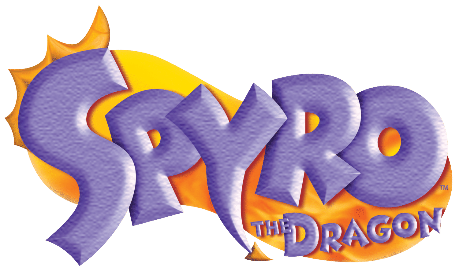 Spyro The Dragon Combo Pack logo for Playstation